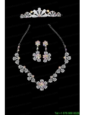 Lovely Dazzling Rhinestone Fabulous Jewelry Set