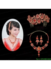 Luxurious Alloy Ladies' Jewelry Sets