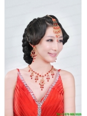 Luxurious Alloy Ladies' Jewelry Sets