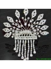 Luxurious Tiara With Rhinestone Adorned