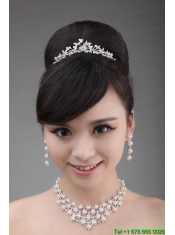 Multi Layers Sweetheart Gorgeous Bridal Jewelry Set