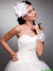 Organza Headpieces Hand Made Flowers Wedding Wrist Corsage