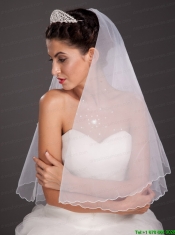 Popular Fan-Shaped Alloy Tiara With Rhinestone Decorates