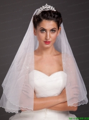 Pretty Alloy With Crystal Adorned Tiara