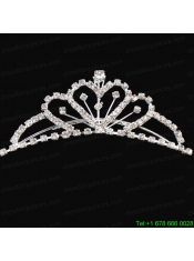 Princess Tiara With Shining Rhinestones