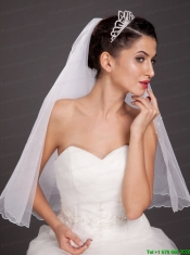 Simple Alloy With A Reversed Sweetheart Decorates Tiara