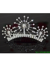 Simple Alloy With Rhinestone Tiara