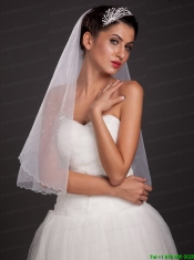 Sophisticated Alloy Tiara Accented With Beading