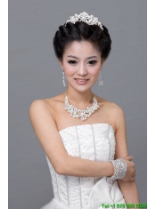 Splendid Alloy With Rhinestone Pearl Ladies' Jewelry Sets