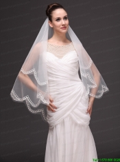 Tow-tier Tulle Wedding Veil On Sale
