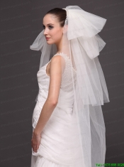 Tulle Four-tier Bridal Veil For Wedding