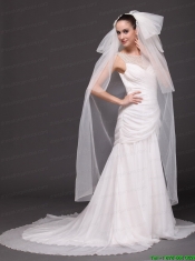 Tulle Four-tier Bridal Veil For Wedding