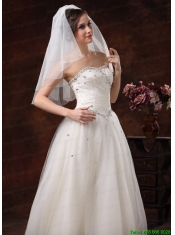 Two-tier Tulle Graceful Wedding Veil