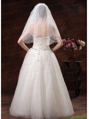 Two-tier Tulle Graceful Wedding Veil