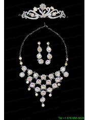 Unique Alloy With Rhinestone Ladies' Jewelry Sets