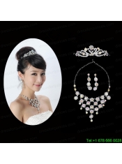 Unique Alloy With Rhinestone Ladies' Jewelry Sets