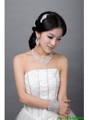 Unique Alloy With Rhinestone Ladies' Jewelry Sets