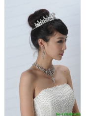 Unique Alloy With Rhinestone Ladies' Jewelry Sets