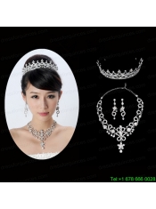 Unique Alloy With Rhinestone Ladies' Jewelry Sets