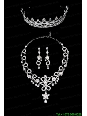 Unique Alloy With Rhinestone Ladies' Jewelry Sets