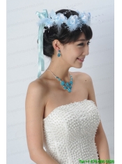 Vintage Style Beautiful Necklace and Head Flower for Ladies