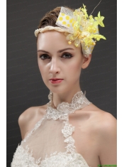 Amazing Imitation Pearls Adorned Women 's Fascinators
