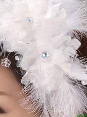Beautiful Fascinator Wedding and Outdoor Organza Fascinators