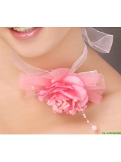 Beautiful Tulle Hand Made Flowers Beading Hairpins Birdcage Veils