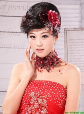 Bridal Headpieces With Beading Embellishment