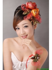 Colorful Vintage Style Wedding Headpieces