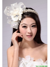 Cute Tulle Fascinators / Hairband With Beading And Ribbons