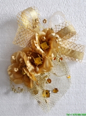 Dream Princess Sweet Gold Tulle Bride Headdress