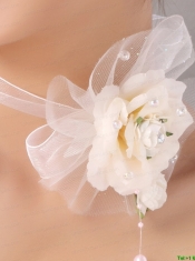 Elegant Fascinator Tulle Wedding and Outdoor Imitation Pearls