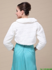 Elegant Special Occasion Wedding / Bridal Jacket With Long-Sleeves