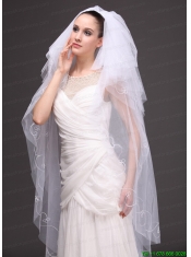 Embroidery With Tulle Bridal Veil On Sale
