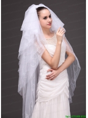 Embroidery With Tulle Bridal Veil On Sale