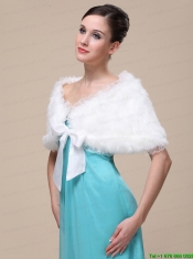 Faux Fur Special Occasion/ Wedding Shawl
