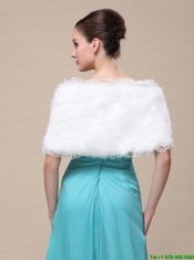Faux Fur Special Occasion/ Wedding Shawl