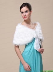 Faux Fur Special Occasion/ Wedding Shawl