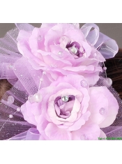 Formal Taffeta and Tulle Hand Made Flowers Women’ s Fascinators For Party