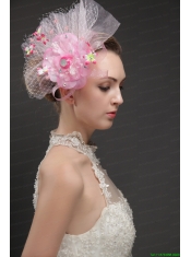Gorgeous Net With Flowers Ribbons Women 's Fascinators