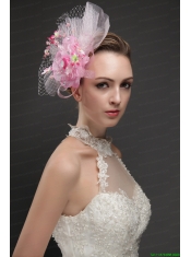 Gorgeous Net With Flowers Ribbons Women 's Fascinators
