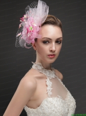 Gorgeous Net With Flowers Ribbons Women 's Fascinators