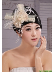 Headpieces Champagne Feathers With High Quality Best Sale 2013