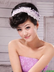 Lace and Pearl For Hair In Evening Party