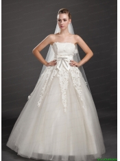 Lace Appliques Tulle Graceful Wedding Veil