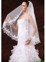 Lace Tulle Graceful Bridal Veils For Wedding