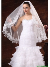 Lace Tulle Graceful Bridal Veils For Wedding