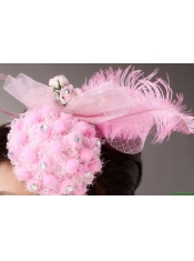 Lovely Tulle and Feather Beading Fascinators