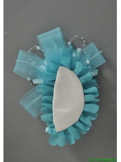 Lovely Tulle Side Clamp Rhinestones For Party
